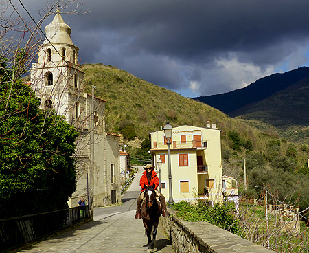 italien reiten mit eigenen pferd